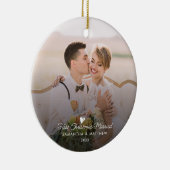 Décoration En Céramique Premières fêtes de Noël mariées (Droite)