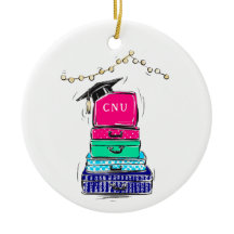 Preppy High School Graduation College valise