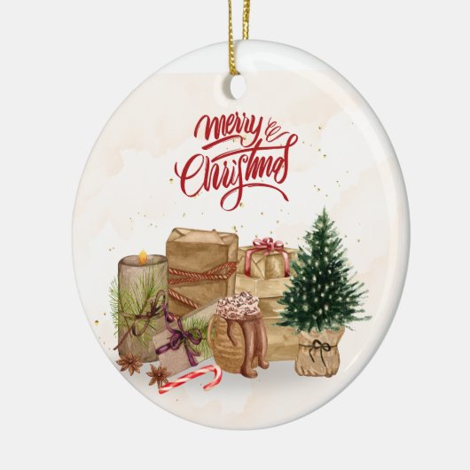 Décoration En Céramique Présente (Gauche)