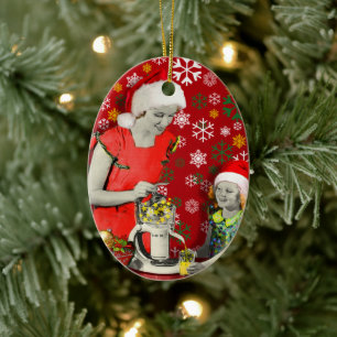 Décoration En Céramique Pressez vos Noël