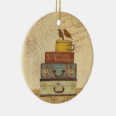 Décoration En Céramique Prêt À Voler Inséparables (Droite)