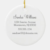 Décoration En Céramique Prêt À Voler Inséparables (Dos)