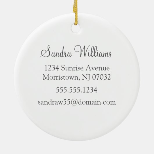 Décoration En Céramique Prêt À Voler Inséparables (Dos)