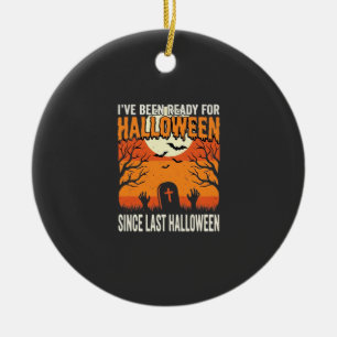 Décoration En Céramique Prêt pour la conception de cimetière d'Halloween_1