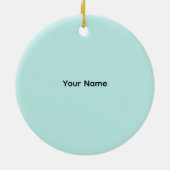 Décoration En Céramique Prière de sérénité du baseball (Dos)