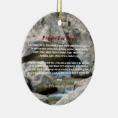 Décoration En Céramique Prière pour la paix (Droite)