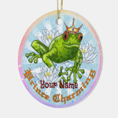 Décoration En Céramique Prince Charmant Grenouille (Gauche)
