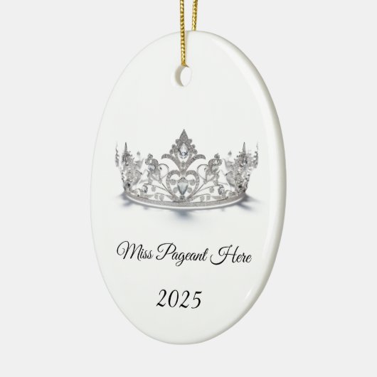Décoration En Céramique Princess Tiara Ornament (Gauche)