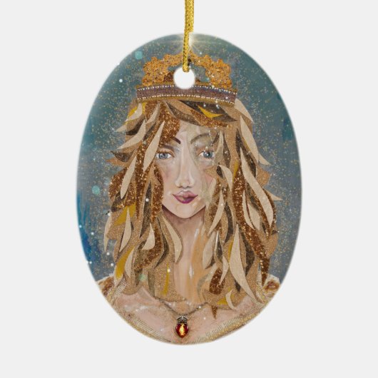 Décoration En Céramique Princesse Aurelie par Susan M. Epperly (Devant)