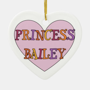Décoration En Céramique Princesse Bailey Ornament