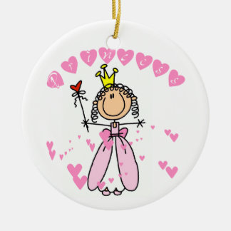 Décoration En Céramique Princesse de coeurs