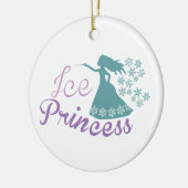 Décoration En Céramique Princesse de glace (Gauche)