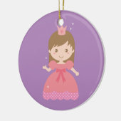 Décoration En Céramique Princesse mignonne, rose pour de petites filles (Gauche)