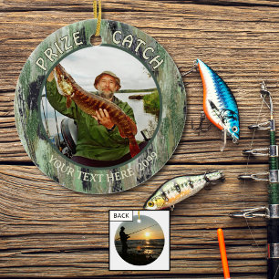 Décoration En Céramique Prix de pêche Capture 2 Photos