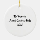 Décoration En Céramique Prix Trophée de l'Ornament (Dos)