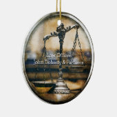 Décoration En Céramique Procureur | Scales de justice (Droite)