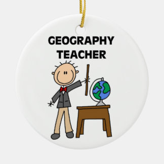 Décoration En Céramique Professeur de géographie