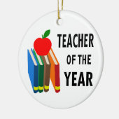 Décoration En Céramique Professeur de l'année (Gauche)