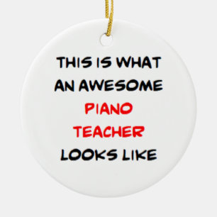 Décoration En Céramique professeur de piano, super