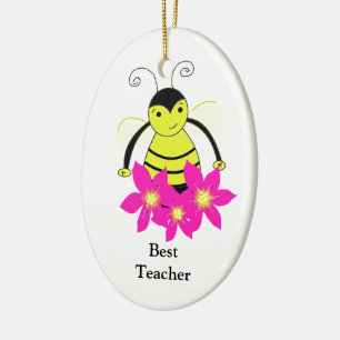 Décoration En Céramique Professeur exceptionnel abeille fantaisiste