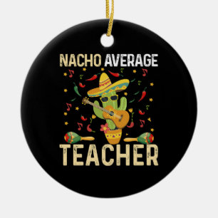 Décoration En Céramique Professeur pas moyen Cinco De Mayo Fiesta mexicain
