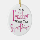 Décoration En Céramique Professeur superbe (Droite)