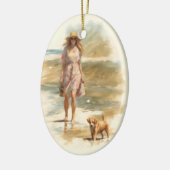 Décoration En Céramique Promenade d'été (Gauche)