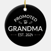 Décoration En Céramique Promu À Grand-Mère Est. 2024 II (Dos)