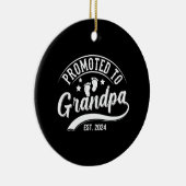 Décoration En Céramique Promu À Grand-Père Est 2024 (Droite)