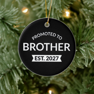 Décoration En Céramique Promu Frère en 2027 Grand Frère II