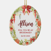 Décoration En Céramique  | Proposition de la Bridesmaid (Droite)