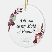 Décoration En Céramique Proposition D'Honorable Femme D'Accueil (Gauche)