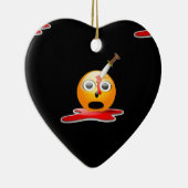 Décoration En Céramique psycho-émoji (Droite)