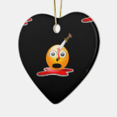 Décoration En Céramique psycho-émoji (Gauche)