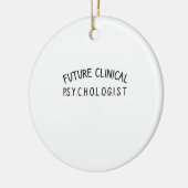 Décoration En Céramique Psychologue clinique future (Gauche)