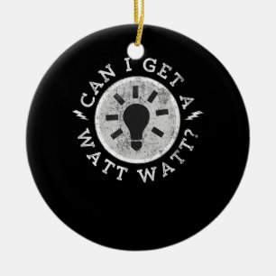 Décoration En Céramique Puis-je obtenir une Watt Amoureux drôle Ingénieur 