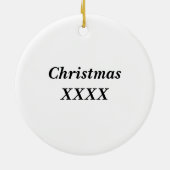 Décoration En Céramique Pullover de chasseur (Dos)