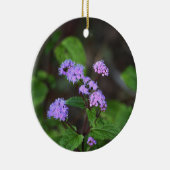 Décoration En Céramique Purple Wildflowers Ornament  (Droite)