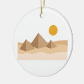 Décoration En Céramique Pyramides égyptiennes (Gauche)