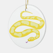 Décoration En Céramique Python jaune (Gauche)