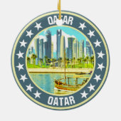 Décoration En Céramique Qatar (Dos)