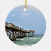 Décoration En Céramique Quai de pêche par Shirley Taylor (Devant)