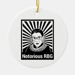 Décoration En Céramique Quand il y en a neuf - Célèbre RBG