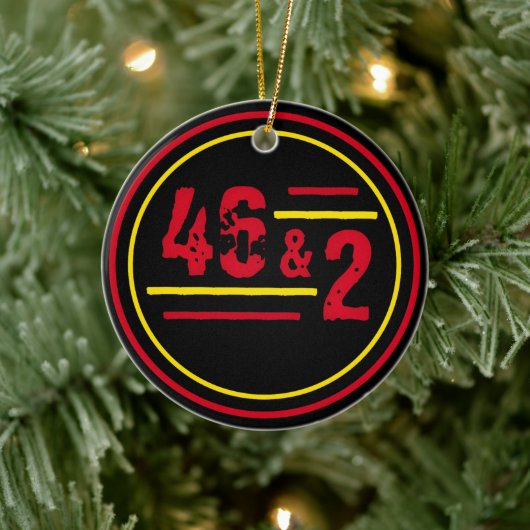 Décoration En Céramique Quarante-six et 2 évolutions (Arbre)
