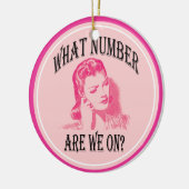 Décoration En Céramique quel nombre sommes-nous en ligne ? bunco drôle (Gauche)