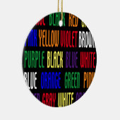 Décoration En Céramique Quelle est ma couleur ? (Droite)