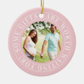 Décoration En Céramique Quelques Cadeaux Rose Attente De Maternité Bébé Ph (Devant)