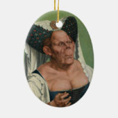 Décoration En Céramique Quentin Massys - dame âgée grotesque, 1515 (Dos)