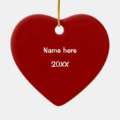 Décoration En Céramique Raggedy Ann Angel Heart Orament (Dos)