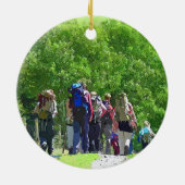 DÉCORATION EN CÉRAMIQUE RANDONNÉE (Dos)